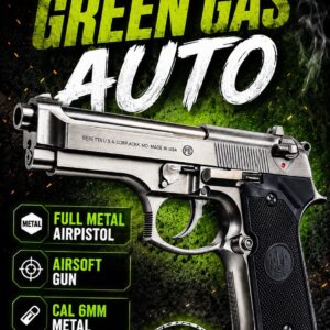 WE M9 AIR PISTOL 6mm cal