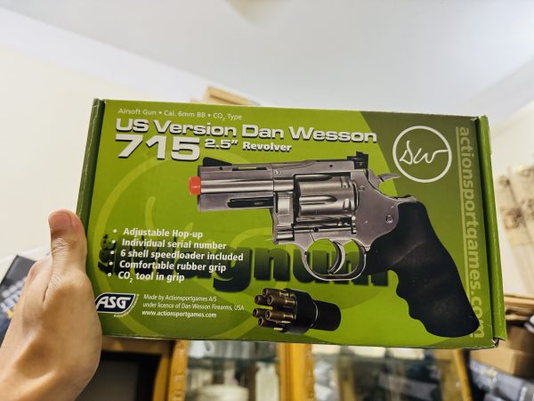 DAN WESSON 715 2.5 Inch AIRSOFT 6mm Bb - Image 2