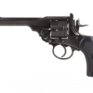 Webley MKVI 6 Inch CO2 metal bb Air Revolver - Battlefield Finish