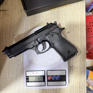 NBB M92 AIRSOFT GUN (nylon made) trigger& hammer metal & barrel metal & lock metal!